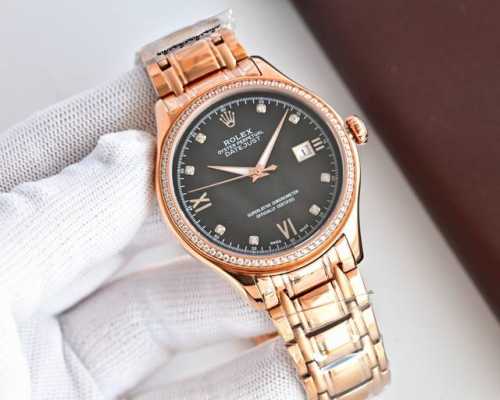 White-Gold New Rolex Business Watch Now Available! Simple and elegant, a perfec