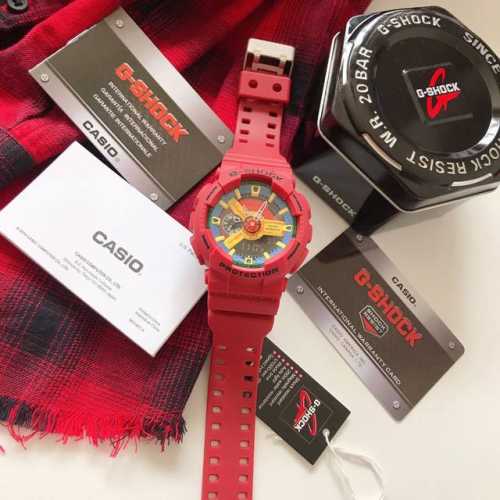 Casio 110 series, top-of-the-line version. Main functions: wrist-raise light, sh