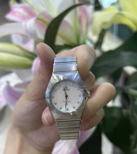 Omega Constellation 28mm Stainless Steel Women's Watch The Omega Constellation M