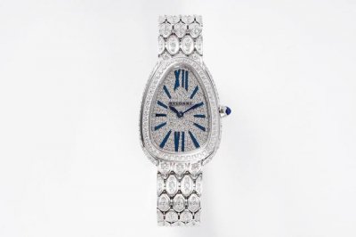 Serpentiseduttori gilded snake shadow watch case size 33 mm, thickness 6.851 sta