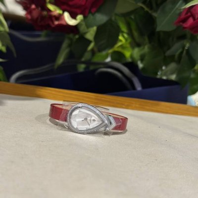 Chaumet Josephine Coronet watch DDD. Its classic teardrop shape is accented by a