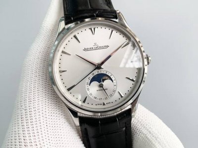 Jaeger-LeCoultre Master Moon Phase series, case diameter 39mmx9.9mm is the same