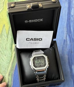 Metal material + Casio's Yamagata factory in Japan meticulously crafted through