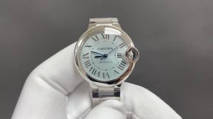 Today's Recommendation Cartier Blue Balloon Blue Face 33Mm Automatic Winding Mec