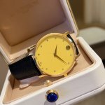 Movado Museum Series Quartz Couple Watches, Sapphire Crystal, Men's 38mm Case D