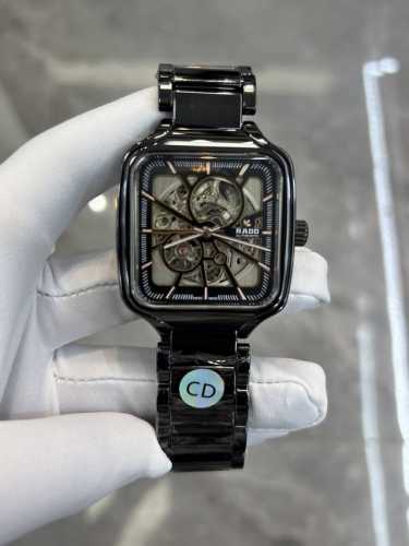 Exclusive Real-Life Photos Rado Men's Watch, Automatic Mechanical Watch, Ceramic