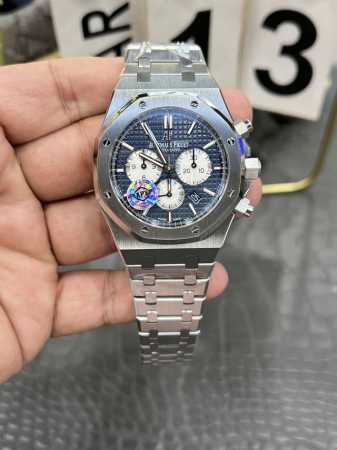 Aps Audemars Piguet Royal Oak 26331 series 41mm*11mm white steel blue dial equip - Click Image to Close