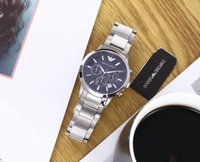 Original Armani Model: Ar2448 Case: 316L stainless steel Mirror: Tempered miner