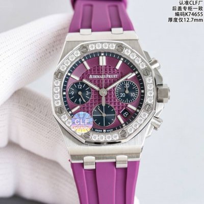 White Rose Gold Clf Ap34100St features a high-quality fluoroelastomer strap! Cl