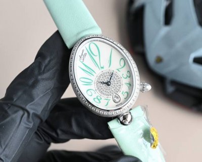 18K gold-plated version Breguet Queen of Naples is now available! The affordable