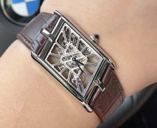 Cartier Tank Skeleton Series Exclusive First Launch, Featuring the Strongest Par