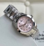 Vivienne Westwood Queen Elizabeth II Pink Dial Silver Steel Strap DDD