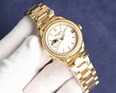 Patek Philippe Ladies' Jewelry Collection Moon [Moon] Phase Series With 9-Digit