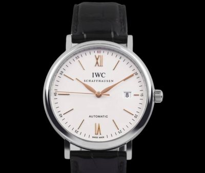 IWC January 21, warranty card, pre-owned, with box [not pictured] IWC IW356517