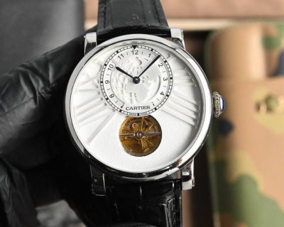 White Rose Shell 680 New Cartier Earth Series Uses Fully Automatic Mechanical Mo