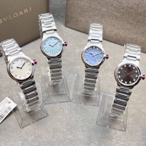 Bv Small size 28mm! Sapphire crystal! Bvlgari Lvcea: The Power of Light! The new