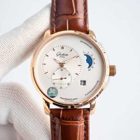Glash Tte Original Off-Centered Series 1-90-02 Watch, Purchased As An Original M - Click Image to Close