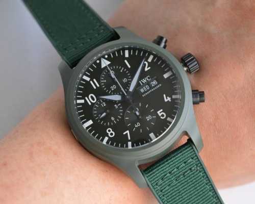 A fully upgraded Iwc latest ceramic watch The Iwc Pilot's Chronograph watch is h