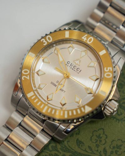 Gucci Dive series watch debuts! Men's mechanical watch, anti-reflective sapphir Gucci Dive series watch debuts! Men's mechanical watch, anti-reflective sapphir