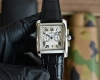 Cartier imported quartz movement, top-grain calfskin leather, blue light glass,