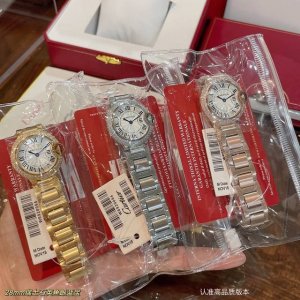 Real photos of Cartier Ballon Bleu 28mm, arrived from Taiwan factory! Exquisite