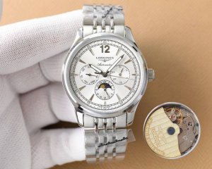 White case, rose gold, steel strap +20. New Isomia, multi-function moon phase f