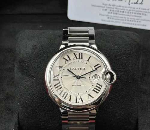 Cartier Ballon Bleu Automatic Mechanical Movement Date Display Waterproof Simple