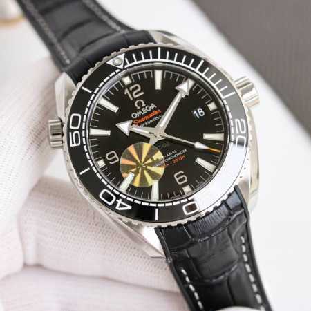 tape, steel tape Tvs Omega Ocean Universe 600m diving watch is equipped with th - Click Image to Close