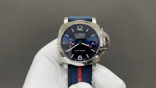 Today's Recommendation Panerai Pam1404 White Case Blue Face 40Mm Machine Top Qua