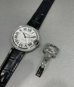 Cartier Ballon Bleu series W69016Z4 Men's automatic mechanical watch, 42mm diam