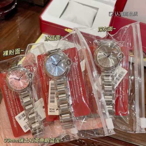 Actual photos of the Cartier Blue Balloon 33mm arrived from the Taiwan factory!