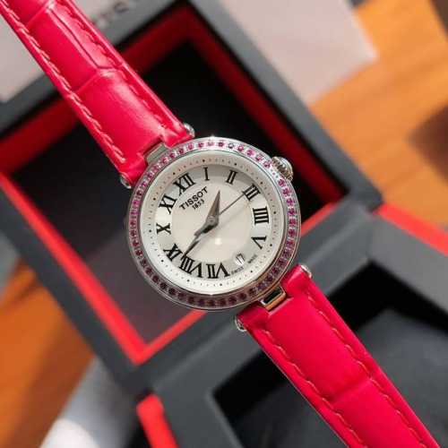 Tissot's latest 2025 model, the T126010 women's watch from the Cartier collectio
