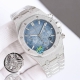White Shell and Gold Shell launched the new Royal Oak series new frosted gold pr