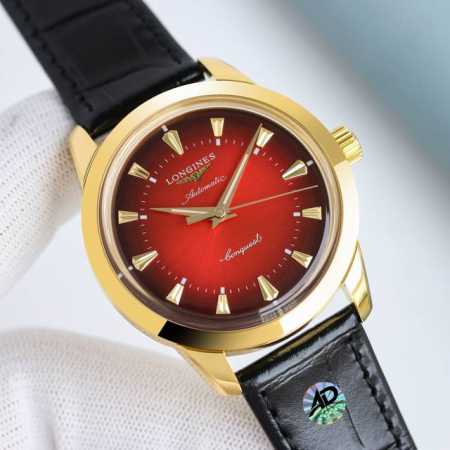 White + Gold + 50 Af Factory's new Longines Conquest three-hand watch arrives i - Click Image to Close