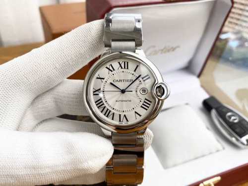 Cartier Blue Balloon Men's Watch, Imported Automatic Mechanical Movement, 316 St