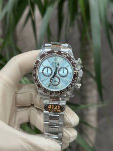 Exclusive real photos New Rolex Daytona Rolex Ice Blue Di replica version fully