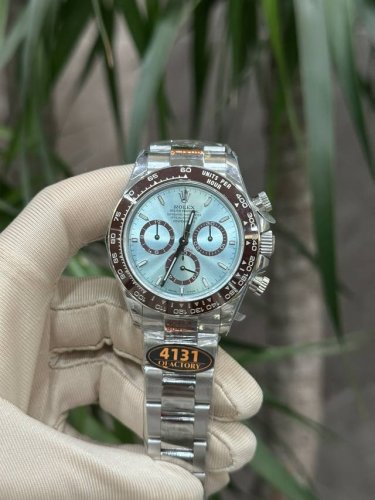 Exclusive real photos New Rolex Daytona Rolex Ice Blue Di replica version fully