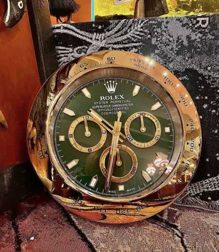 Royal Af Once and Forever Series-Golden Green Rolex Daytona Limited Sculpture Fr