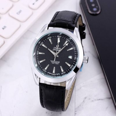 Genuine Leather Strap With Ten Butterfly Clasps: White, Gold Accents, All Black: