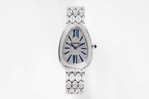 Serpentiseduttori gilded snake shadow watch case size 33 mm, thickness 6.851 sta