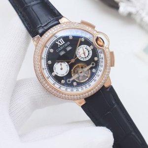 White case, gold case +20, steel strap 30 Brand: Cartier Type: Men's watch Case: