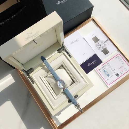 Breguet's newly upgraded platinum edition of the Reine de Naples watch! Now feat