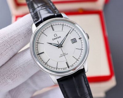 White-Gold 1040 New Model Special Offer Today! The Omega De Ville series has bee