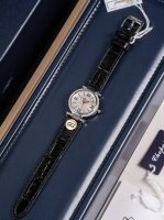 Smooth diamonds come with a crocodile leather strap for an additional 150, and c