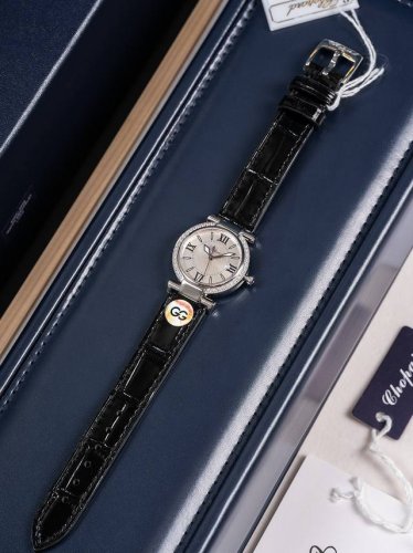 Smooth diamonds come with a crocodile leather strap for an additional 150, and c