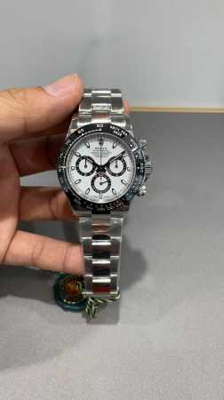 Aps Rolex Daytona Series 40Mm Panda Daytona Custom Edition 7750 Mechanical Chron - Click Image to Close