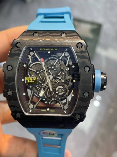 Exclusive Real-Shot Image Richard Miller Automatic Mechanical Watch Men's Watch