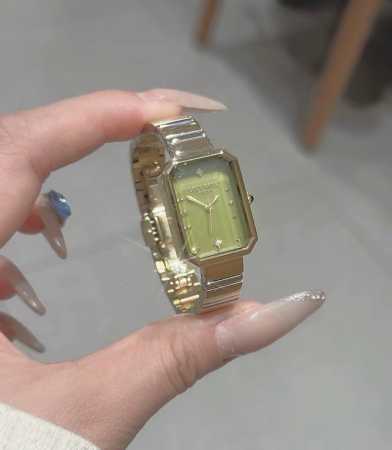 Lola Rose watch, quartz movement, stainless steel strap, 25.4mm, green dial, wom - Click Image to Close