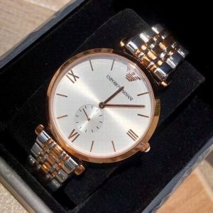 Armani quartz men's watch, Ar1677, 316L stainless steel strap, unique two-and-a Armani quartz men's watch, Ar1677, 316L stainless steel strap, unique two-and-a