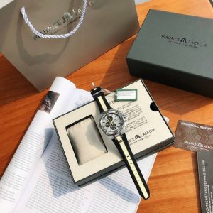 Maurice Lacroix Aikon Series Three-Eye Chronograph Quartz Movement Watch Mahind